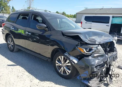 2019 Nissan Pathfinder S из США, поврежденный, VIN 5N1DR2MM8KC650093